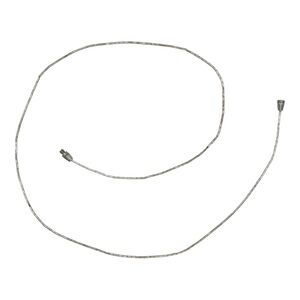 Liquid Silver Beaded Single Strand Minimalist Necklace Southwestern Navajo Boho